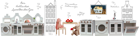30 Set Noud open Set schuin met foto keuken verliefde knuffels  Oer Hollandse speelkeukentjes Tangara kinderopvang inrichting 4